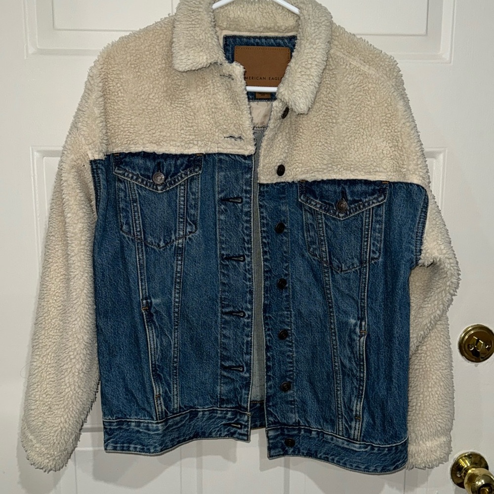 Sherpa Jean jacket